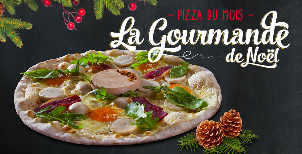 Pizza du mois de décembre