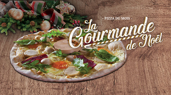 Pizza du mois de décembre