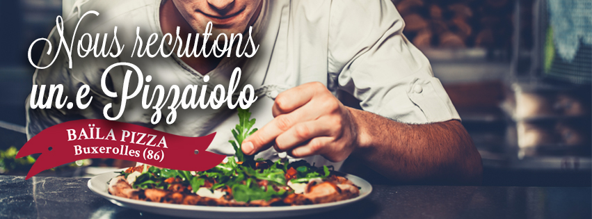 👨‍🍳RECHERCHE : Pizzaiolo h/f 👩‍🍳